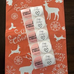 Holiday Sellers Bundle: 10 Polymailers 10x13 and 10 Stickers